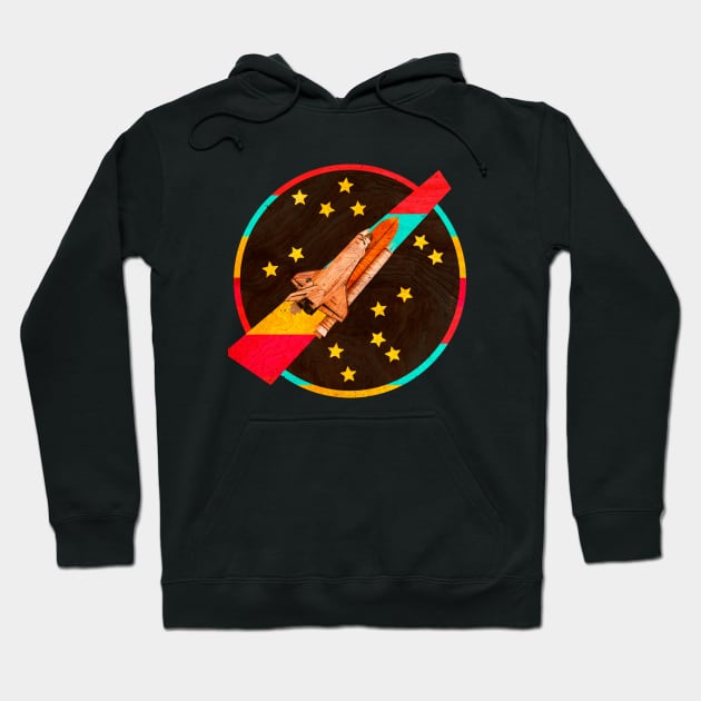 USA Space Agency Hoodie by Tanakov1